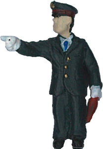 Sakatsu Dolls Series Manabe Collection - Pointing and Checking Station Staff : Sakatsu Painted Complete HO(1:87) 7516