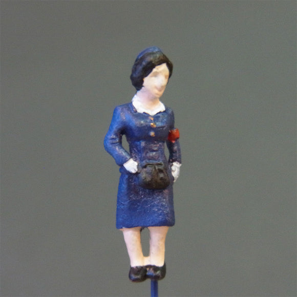 Sakatsu Doll Series Manabe Collection Bus Conductor : Sakatsu Painted Complete HO(1:87) 7520