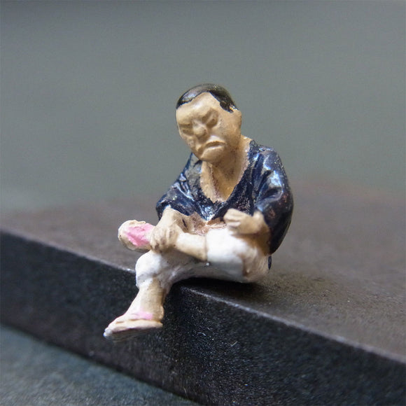 Sakatsu Dolls Series Manabe Collection - Shogi Man A de borde a borde: Sakatsu pintado completo HO (1:87) 7525