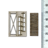 Small wooden bridge: Noch assembly kit N (1:160) 14620
