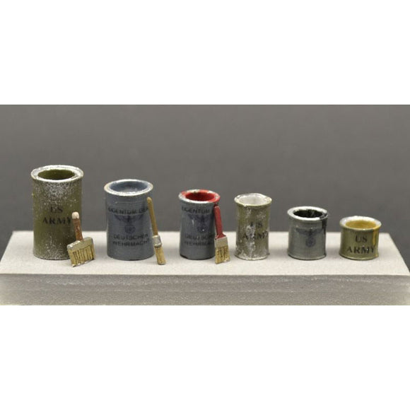 Paint can set : Reality in Scale unpainted kit 1:35 scale RIS35266