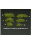 Paquete de hierba verde brillante: Fredericks Green Line Material Non-scale GL-306