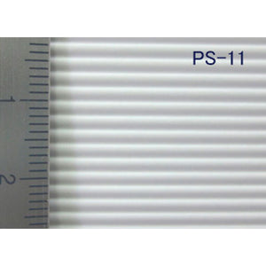 Corrugated corrugated siding, 1-pack: Plastruct plastic HO (1:87) PS-11