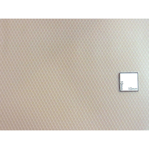 Hoja, cuadros diagonales 175 x 300 x 0,5 mm: PLASTRACT PLASTIC N (1:160) 91681