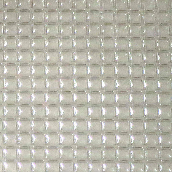 Square tiles (clear) : Plastruct plastic material, non-scale PSC-41