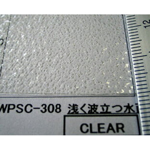 浅水表面（清澈）：Plastruct 塑料材料，无水垢 WPSC-308