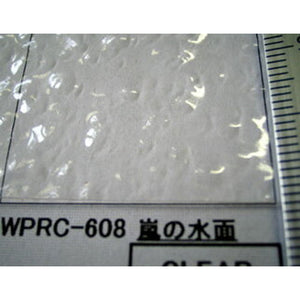 暴风雨表面（清澈）：Plastruct 塑料材料，无水垢 WPRC-608