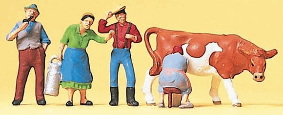 Dairy Farmers : Preiser - Finished product HO(1:87) 10044