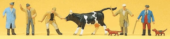 Mercado de vacas: presellado HO (1:87) 10048
