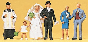 Wedding catholic : Preiser - painted HO (1:87) 10058