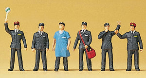 Swiss Railways Staff: Preiser - Pre-Painted HO (1:87) 10087