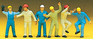 Worker including ladder climber : Prizer Painted Complete HO(1:87) 10105