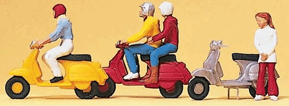 Scooter Rider : Prizer - Pintado Completo HO(1:87) 10128