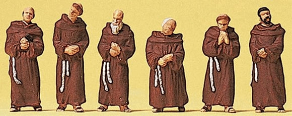 修道院的人们：Preiser - 涂漆 HO(1:87) 10198