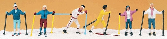 Esquiador de fondo: Preiser - Acabado pintado HO(1:87) 10312
