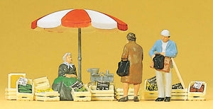 Market People : Preiser - Painted Finish HO(1:87) 10337