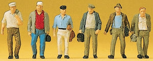 Passing Men (Labor Style): Preiser - Painted HO(1:87) 10366