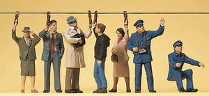 Train Crew and Suspension Passengers : Pre-Sealed HO(1:87) 10405