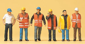 Worker in Safety Vest : Prizer - Finished product HO(1:87) 10420