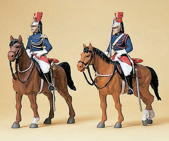 Garde R?publiqu?ne (French Gendarmerie) mounted policeman : Prizer painted complete set HO(1:87) 10435