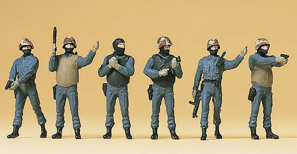 German Police Special Forces (GSG-9) : Preiser Finished product HO(1:87) 10446