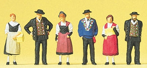 Swiss National Costume : Preiser - Painted HO(1:87) 10509