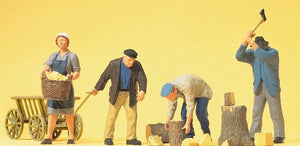 Farm Workers : Preiser - Painted Finish HO(1:87) 10539