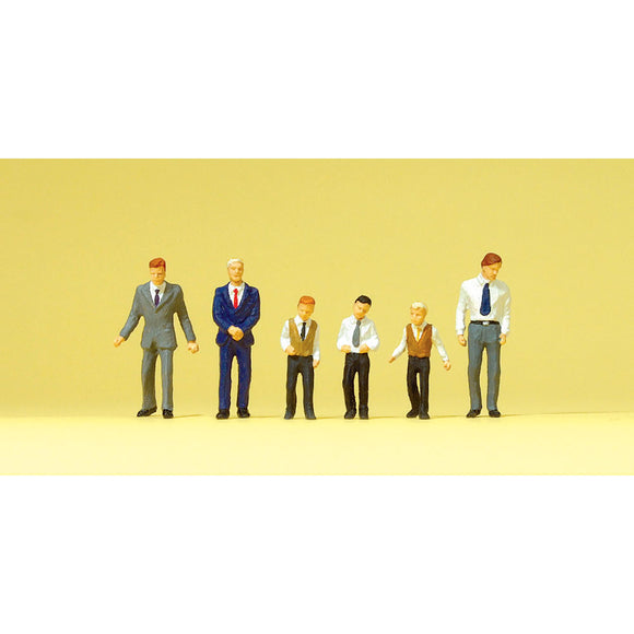 Churchgoers (2) : Preiser - Painted HO(1:87) 10560