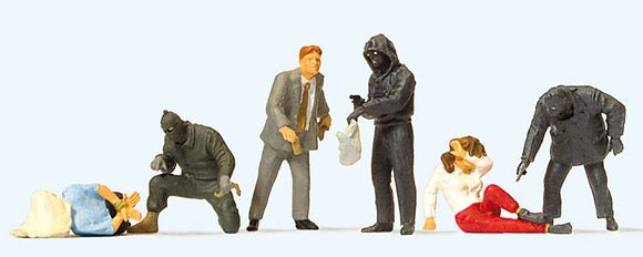 Robber and Hostage : Preiser - Painted HO(1:87) 10588