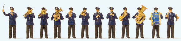 12 German Railway Musicians : Preiser - Finished product HO (1:87) 10600