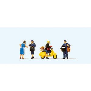 Postman and Scooter : Preiser - 成品 HO(1:87) 10610