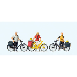 Cyclist in Sportswear (1) Bicycle Touring : Prizer Painted Complete HO(1:87) 10643