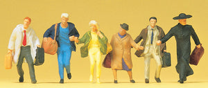 People in a Hurry : Preiser - Painted Finish HO(1:87) 14068