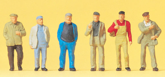 Walking Worker : Preiser - Painted Finish HO(1:87) 14087