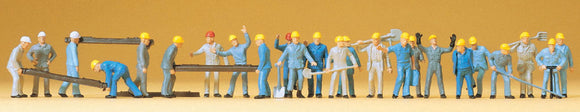 24 Line Workers : Prizer - Finished product HO(1:87) 14403