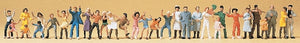 30 People Enjoying the Festival: Preiser - Finished product HO (1:87) 14414