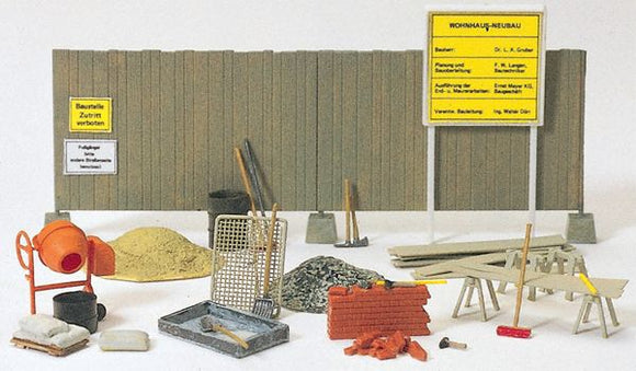 Tools for construction sites: Prizer kit HO(1:87) 17177