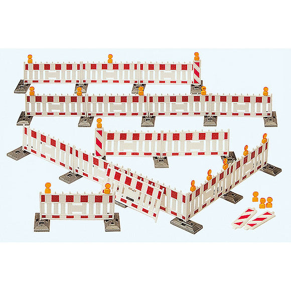 Valla de restricción de carril (barricada): kit de ensamblaje Prizer HO (1:87) 17182