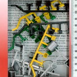 Papeleras y contenedores de basura: kit de montaje Prizer HO(1:87) 17202