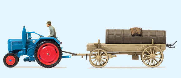 Tractor y carro para abono líquido: Prizer - Producto terminado HO(1:87) 17939