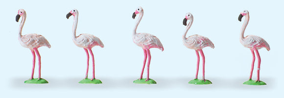 5 Flamingos : Preiser - Finished product HO (1:87) 20372