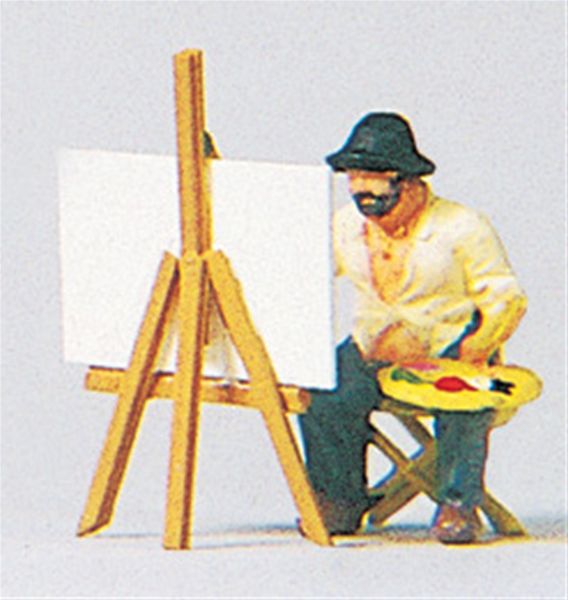 Pintor: Preiser, pintado, HO (1:87) 28050