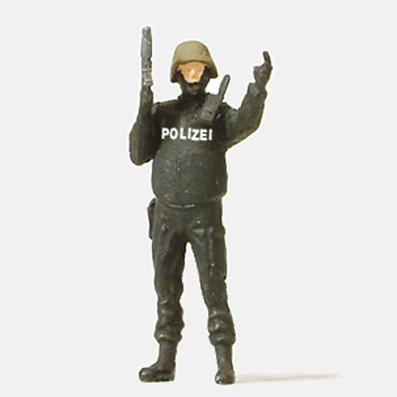 德国地方警察特种部队 (SEK)：Preiser - Painted HO (1:87) 28088