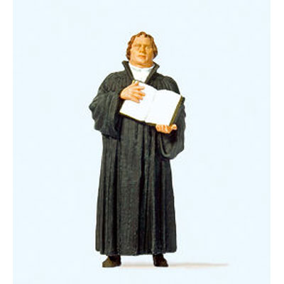 Martín Lutero: Preiser, pintado completo HO (1:87) 28215