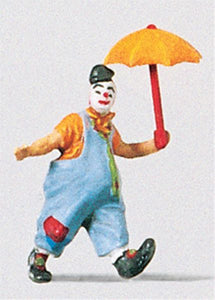 Clown with Umbrella : Pre-Sealed HO (1:87) 29001