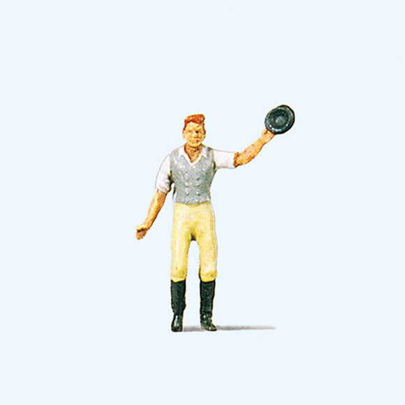 Man in German Traditional Costume (Spree Forest) : Preiser Painted Finish HO(1:87) 29025