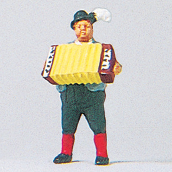 Accordion Player : Preiser - Finished product HO (1:87) 29057