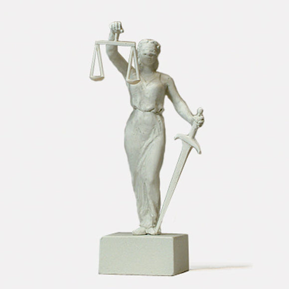 Estatua de la Justicia : Preiser - Pintada HO(1:87) 29076