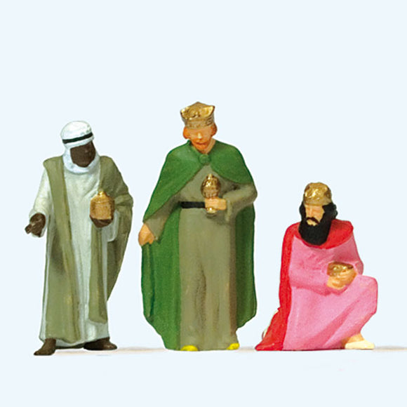 The Three Doctors of the East (The Three Wise Men) : Preiser Painted Finish HO(1:87) 29092