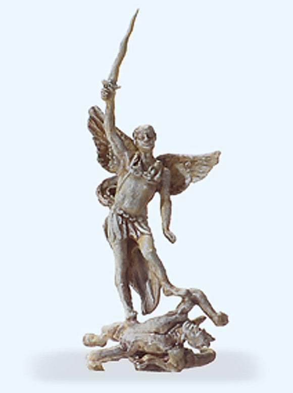 Estatua de Miguel Arcángel : Preiser - Pintado HO (1:87) 29100